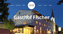 Desktop Screenshot of gasthof-fischer.at